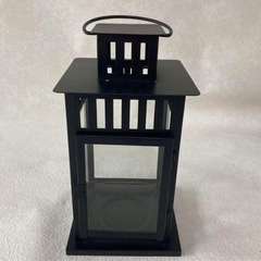 超美品‼️ＩＫＥＡ/ほぼ未使用 ブロックキャンドル用ランタン