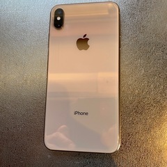 iPhone xsmax 64GB.バッテリー84% 値下げ不可