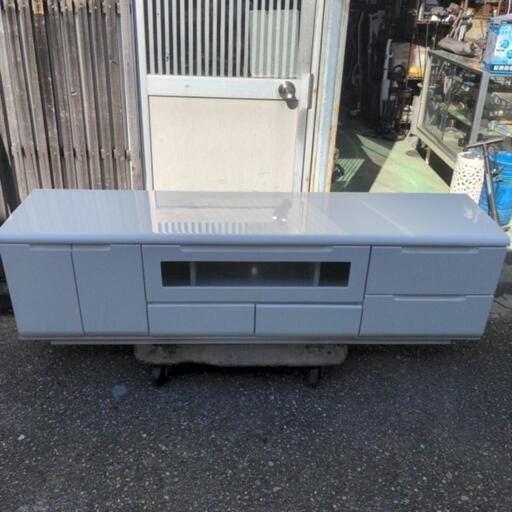 テレビ台　白　収納棚