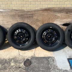 【値下げしました】 155/65 R14 タイヤホイール4本セッ...