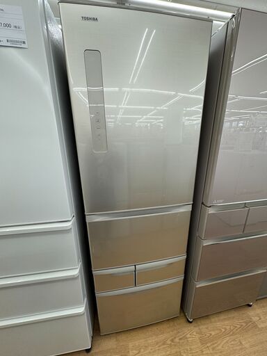 ★ジモティ割あり★ TOSHIBA 冷蔵庫 GR-M41GK(NS) 411L 2018年製 動作確認／クリーニング済み KJ8881