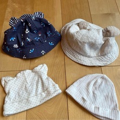 ベビー帽子セット 4種類の画像