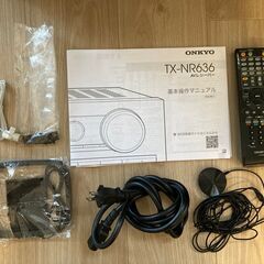 【ONKYO 7.1chAVアンプ TX-NR636】故障してい...