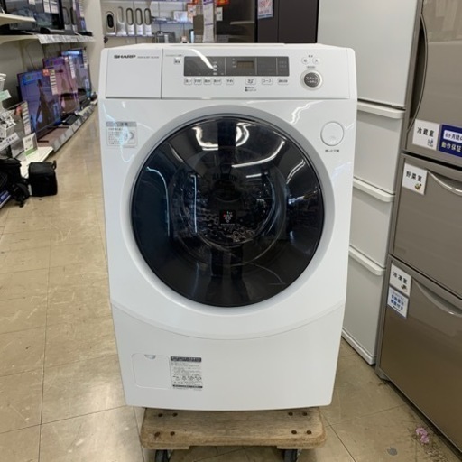 ドラム式洗濯乾燥機　SHARP   ES-H10F-WL