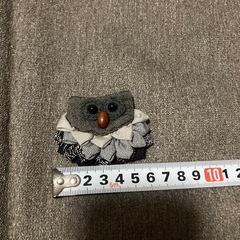 不苦労　ブローチ　ハンドメイドの画像