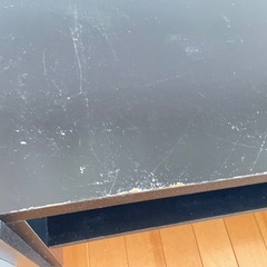 4/6 処分します　テレビ台　L型　ブラックの画像