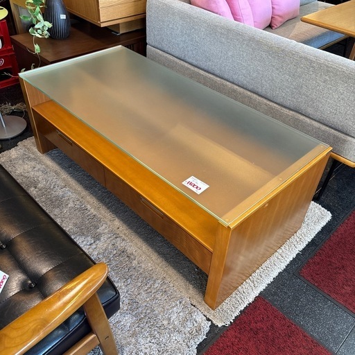 カリモク　ビンテージ　コーヒーテーブル　シンプル　センターテーブル カリモク karimoku センターテーブル テーブル 収納 シンプル おしゃれ