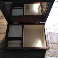 中古　鏡つき　オルゴール付き　木箱　チャコの海岸物語　小箱　化粧...