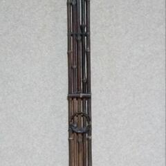 垂發　すいはつ　竹　茶道具　短冊掛け　花入掛け　扇子掛け