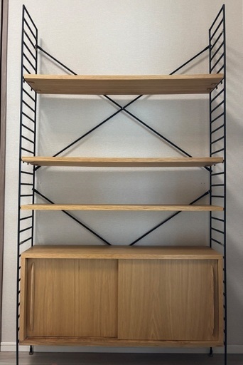 12通常- 家具・インテリア Re:CENO リセノ収納棚 扉付き キャビネット