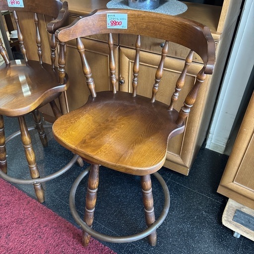 キツツキマーク キツツキ ハイスツール スツール チェア シンプル おしゃれ 回転椅子