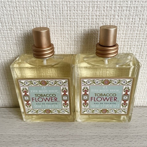 ☆お値引可能☆【極美品】THE BODY SHOP タバコフラワー オードトワレ 50ml×2
