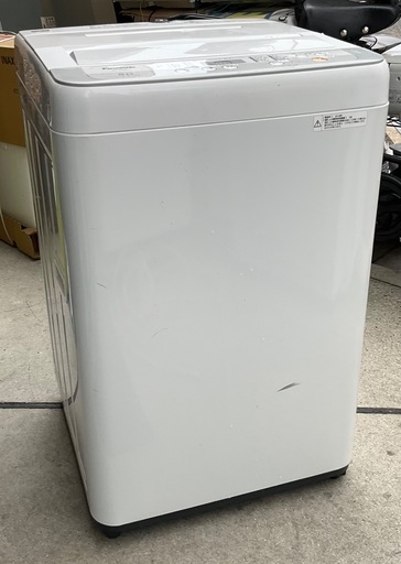 【RKGSE-281】特価！Panasonic/5kg/全自動洗濯機/NA-F50B11/中古/2018年製/当社より近隣地域無料配達