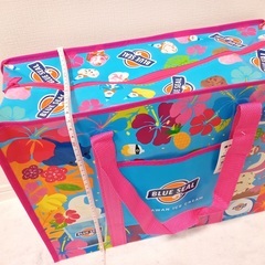 【新品】 膝掛け機内用 バッグ　ブルーシール　アイスクリーム　オリジナルグッズの画像