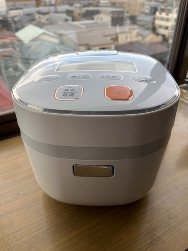シャープの炊飯器3合炊き