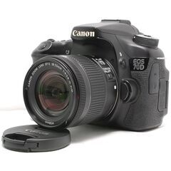 ⭐️万能一眼レフ！⭐️Canon EOS 70D⭐️写真も動画も思いのままに撮影⭐️の画像