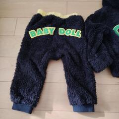 BABYDOLL　上下セット　80の画像