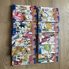 七つの大罪(漫画、1巻から11巻)(7巻のみ不足)