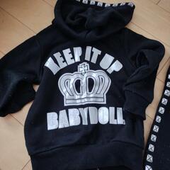 BABYDOLL　上下セット　90 100の画像