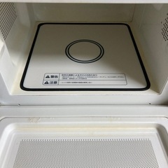 訳あり 電子レンジ 無印良品 2021年製 mj-ser18aの画像