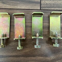 【無印良品】パルプボードボックス用ジョイント金具 4点