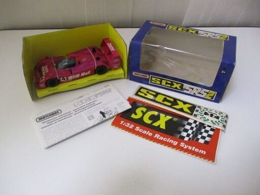 GΣ18 スロットカー マッチボックス SCX SRS2 ジャガー XJR-14 1/32 MATCHBOX jaguar 検：ミニカー おもちゃ 玩具