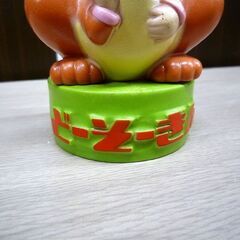 昭和レトロ コレクション どーそーぎん ソフビ カンガルー親子貯金箱 中古 高さ 約12.5cm 苫小牧西店の画像