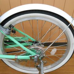 リリアーレ 子供用 自転車 グリーン 20インチの画像