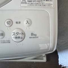 TOSHIBA(東芝) 洗剤自動投入 全自動洗濯機 AW-8V9 (W) の画像