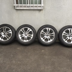 値下げ！215/60R17  夏タイヤ４本TMRアルミ付き 