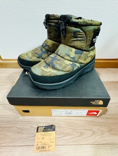 ザ・ノース・フェイス THE NORTH FACE メンズブーツ スノーシューズ WP Logo Short SE ヌプシ ブーティ ウォータープルーフ NF52271 　JPN：27cm US：9  Vibramソール