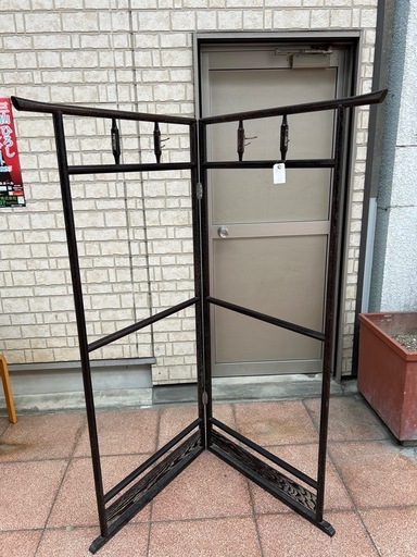 昭和レトロ　衣桁　衣かけ