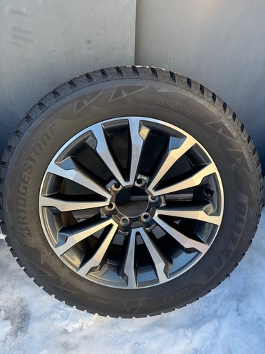 【商談中】265/55r19 プラド純正ホイール　スタッドレス