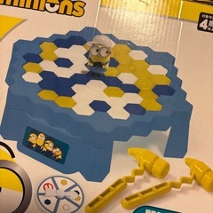 ミニオン　ハンマーブロック落とし　ゲーム　おもちゃの画像