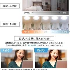 お取引者決定！【美品】LEDシーリングライト〜6畳用②(アイリスオーヤマ)の画像