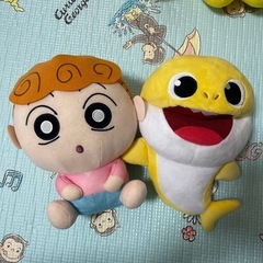 アンパンマン ひまわり ベイビーシャーク 人形 ぬいぐるみの画像