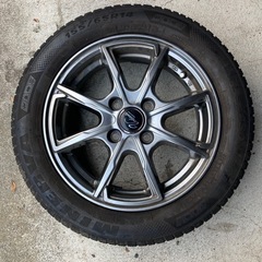 155 65 R14 オールシーズンタイヤ、アルミ付4本セット ...