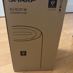 お早めに！SHARP FU-RC01-W 空気清浄機の画像