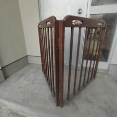 【取引中】木製ベビーゲートの画像
