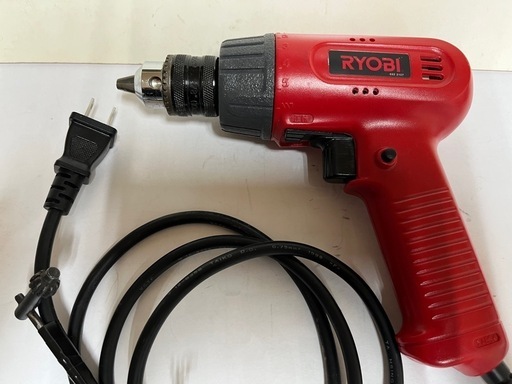リョウビ　100Ｖ電気ドリル　5段クラッチ付き