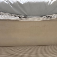 ココネルエアー　ベビーベッド　ホワイトミルクの画像