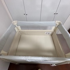 ココネルエアー　ベビーベッド　ホワイトミルクの画像