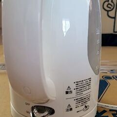 DRETEC 2013年製 電気ケトル 1.0Lの画像