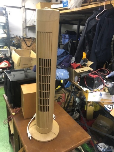 NITORI ニトリ タイマー付き メカタワーファン 2017年製  木目調　扇風機