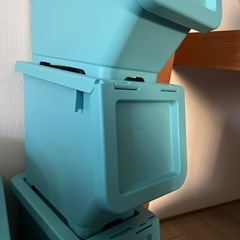【無料！】水色収納 3個セット