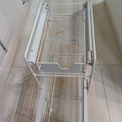 金属製  収納ラックの画像