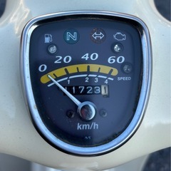 993.動画あり　ホンダ　リトルカブ　4速　FI 原付　バイク　50cc 車体の画像