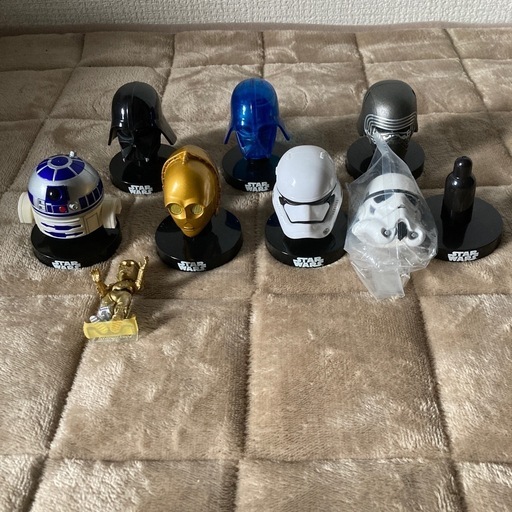スターウォーズマスクコレクションセット現状品/美品/シークレット込み‼️