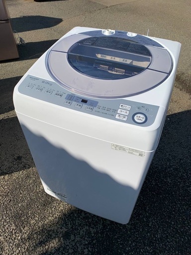 ✅SHARP 電気洗濯機✅ ✅ES-GV8D-S✅