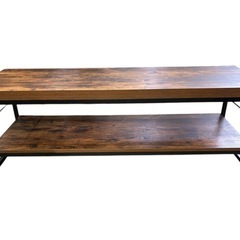 NO.2293 ニトリ ローボード ステイン 120N 収納 家具 中古の画像